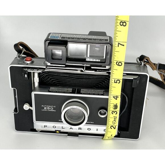Vintage Polaroid Automatic 250 Instant Film Land Camera w Zeiss Viewfinder - Picture 9 of 9